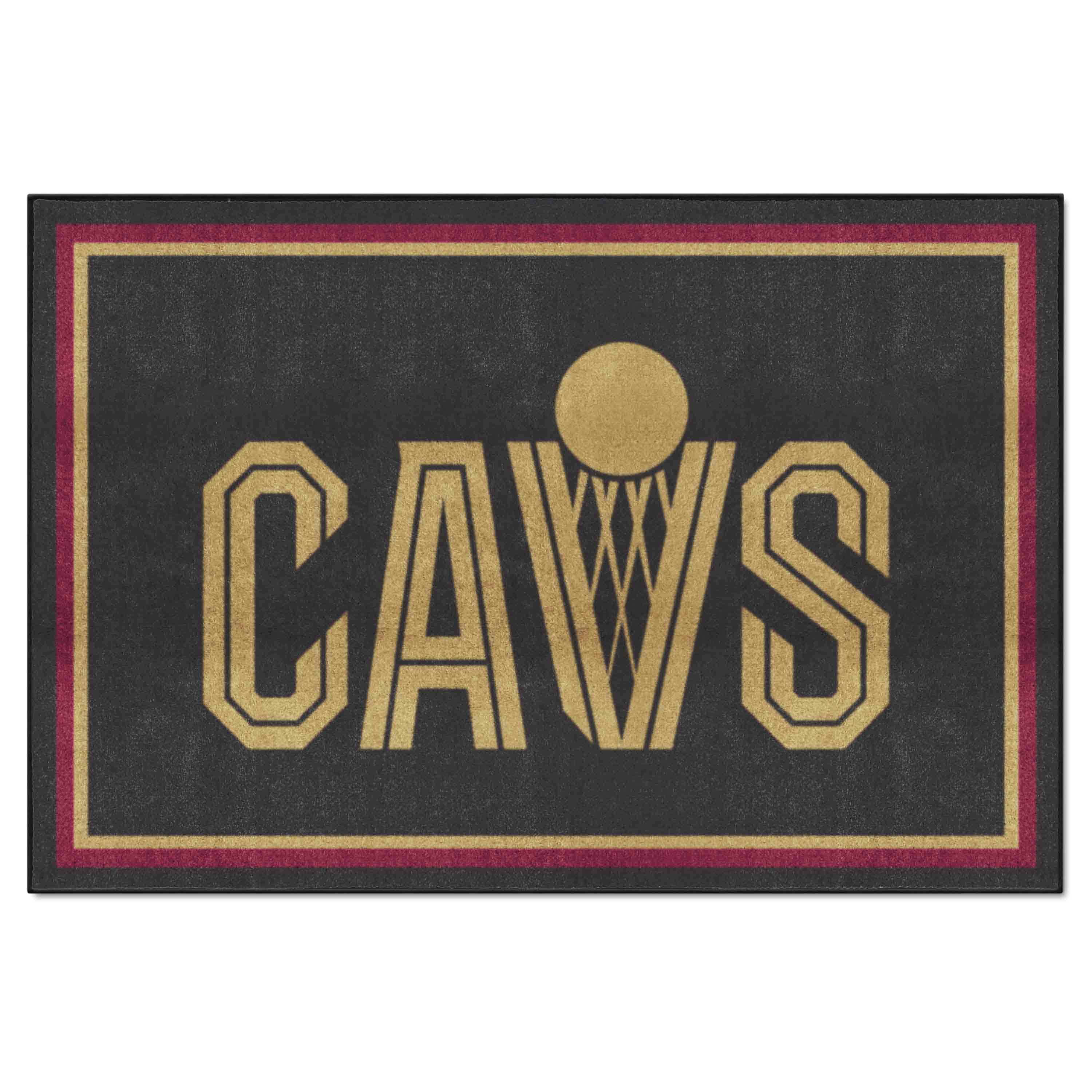 Cleveland Cavaliers 5ft. x 8 ft. Plush Area Rug - Cleveland Cavaliers