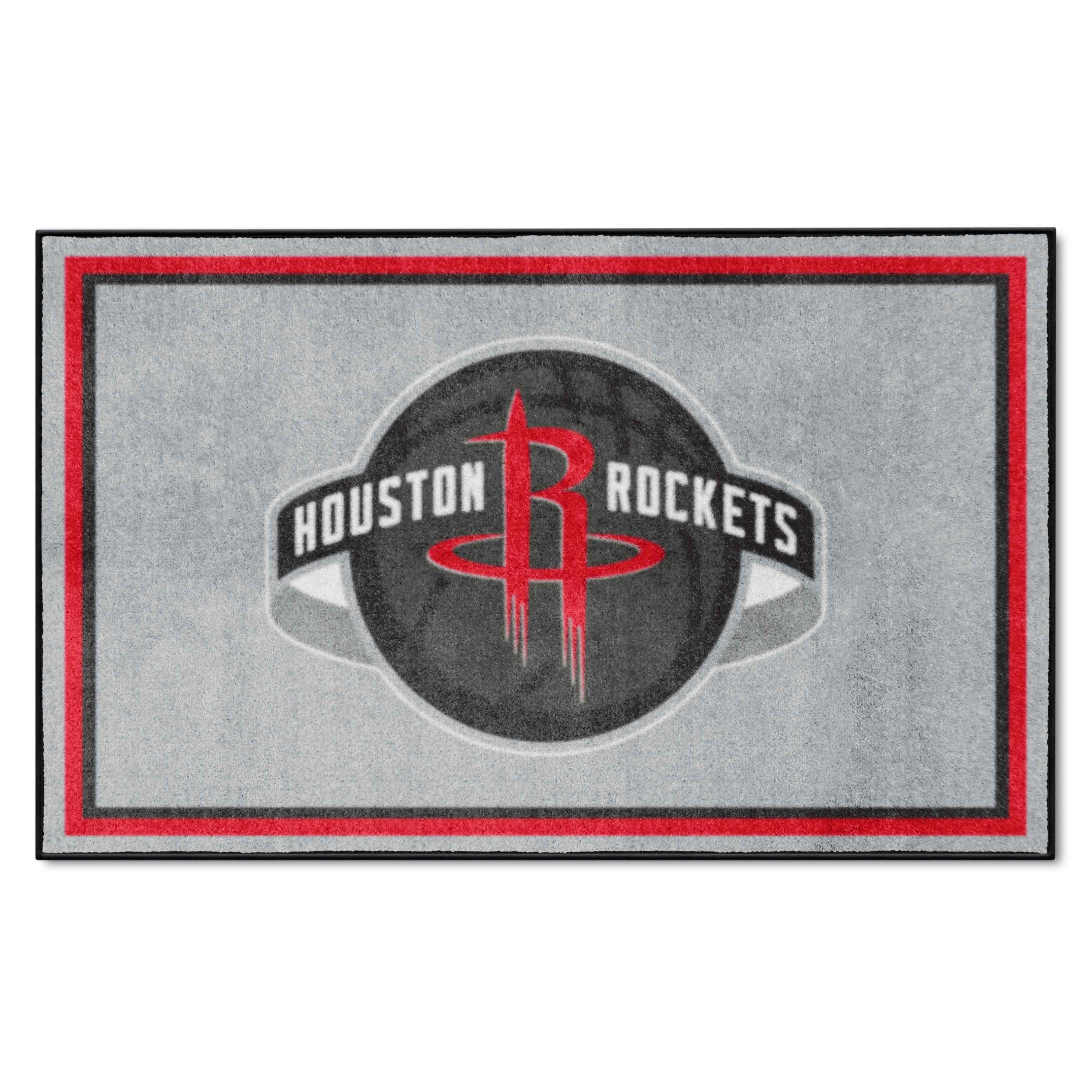 Houston Rockets 4ft. x 6ft. Plush Area Rug