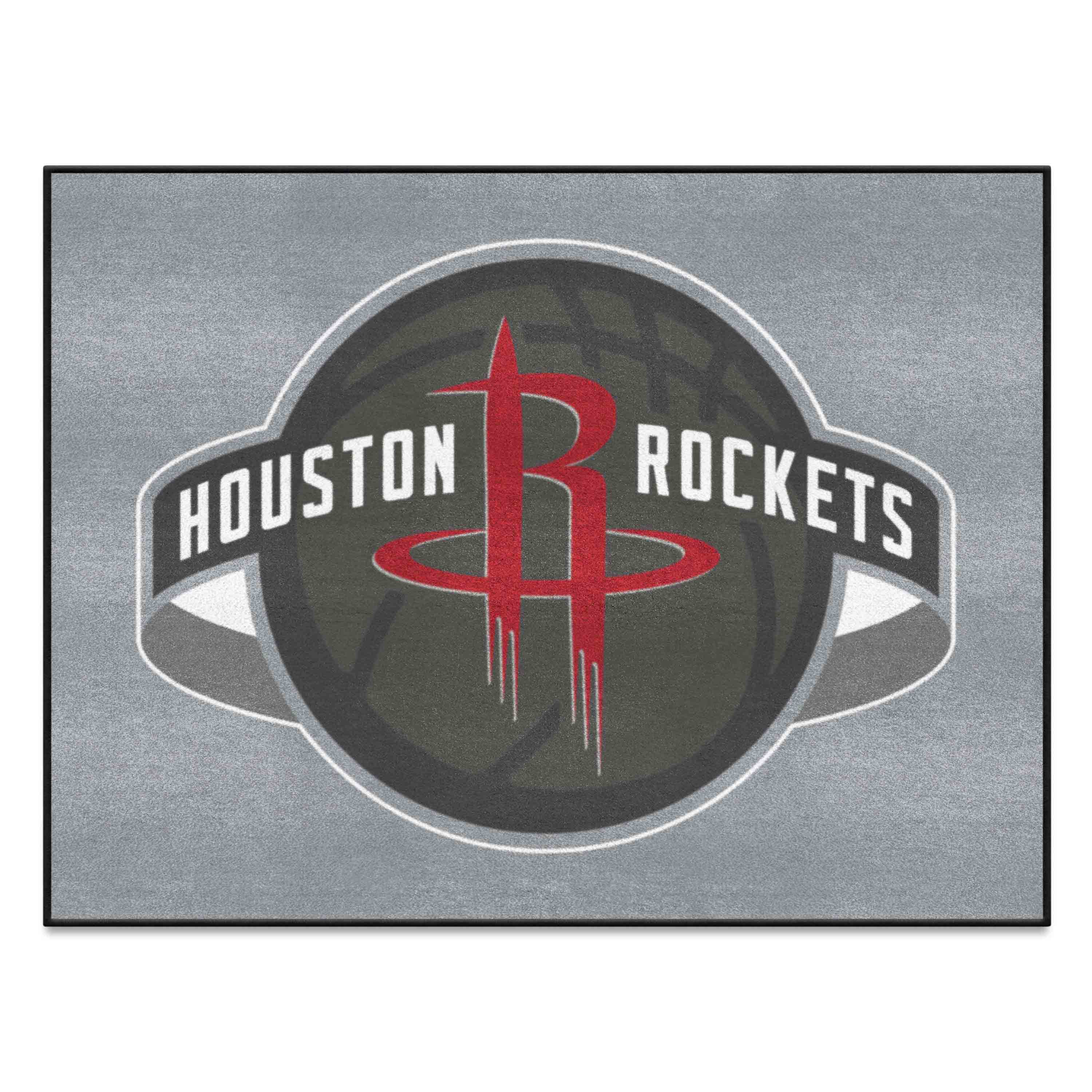 Houston Rockets All-Star Rug - 34 in. x 42.5 in. - Houston Rockets