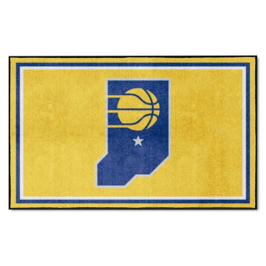 Indiana Pacers 4ft. x 6ft. Plush Area Rug