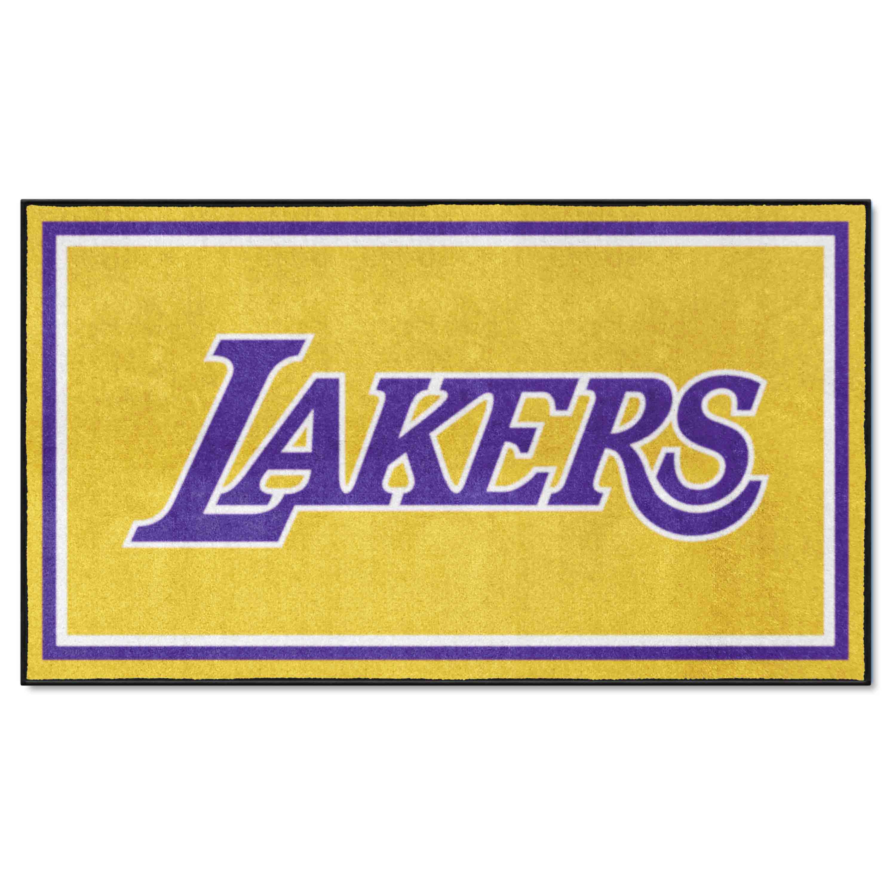 Los Angeles Lakers 3ft. x 5ft. Plush Area Rug