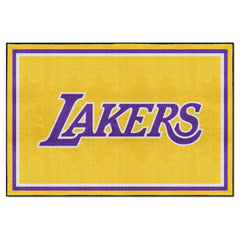 Los Angeles Lakers 5ft. x 8 ft. Plush Area Rug