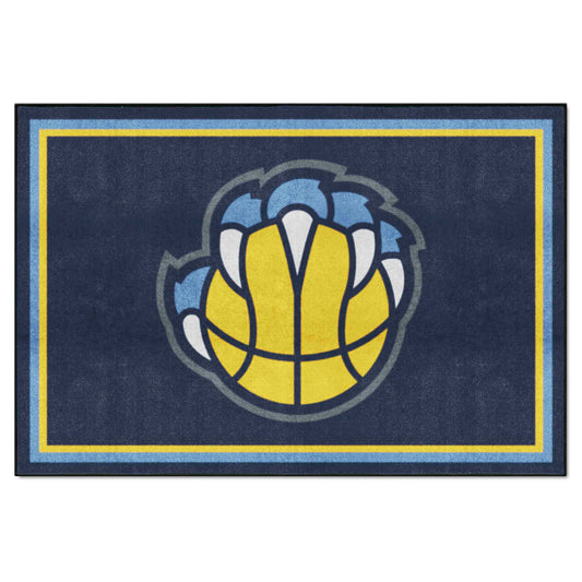 Memphis Grizzlies 5ft. x 8 ft. Plush Area Rug