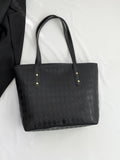 PU Leather Large Tote Bag Trendsi