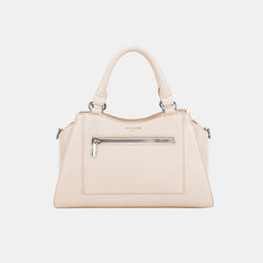 David Jones PU Leather Handbag - Trendsi