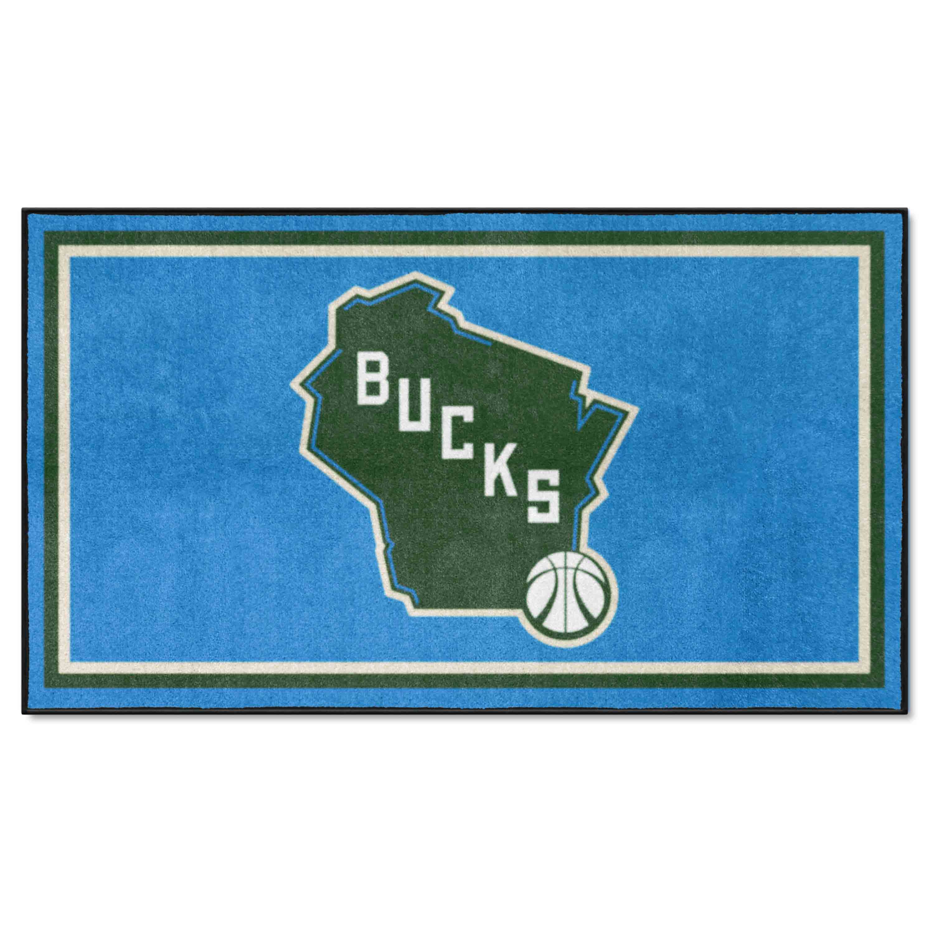 Milwaukee Bucks 3ft. x 5ft. Plush Area Rug