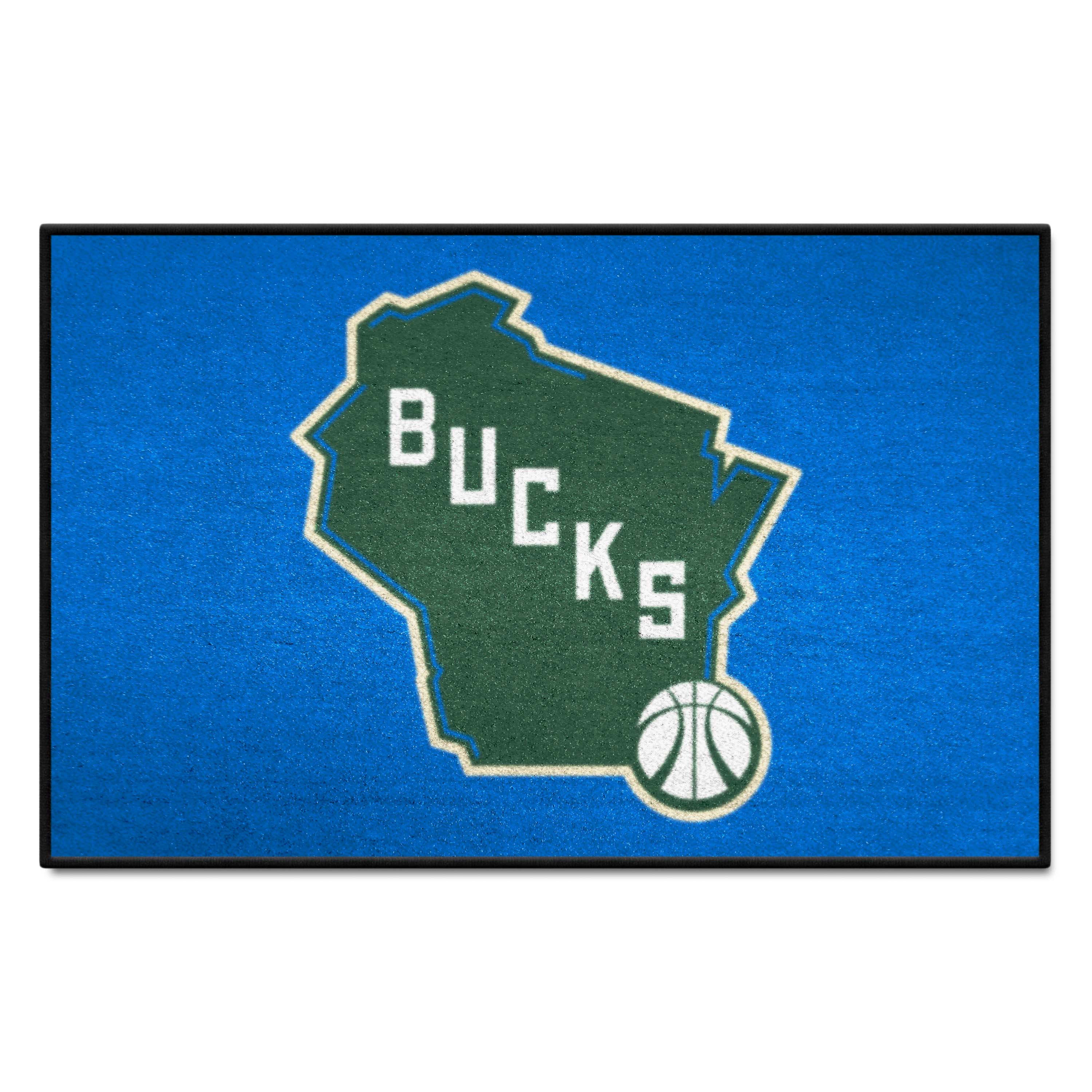 Milwaukee Bucks Starter Mat Accent Rug - 19in. x 30in. - Milwaukee Bucks