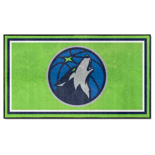 Minnesota Timberwolves 3ft. x 5ft. Plush Area Rug