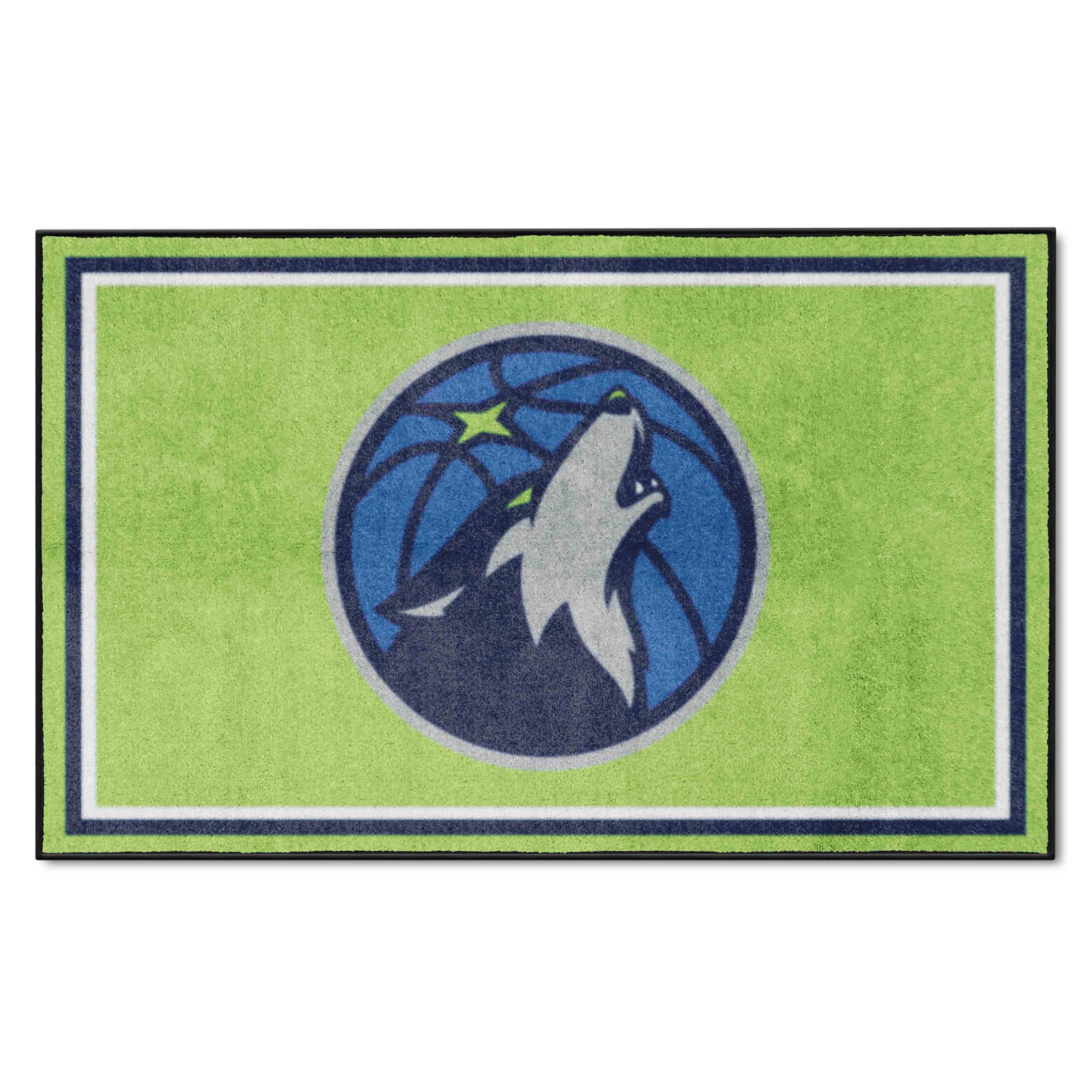 Minnesota Timberwolves 4ft. x 6ft. Plush Area Rug