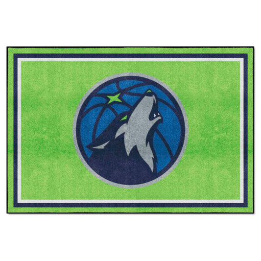 Minnesota Timberwolves 5ft. x 8 ft. Plush Area Rug