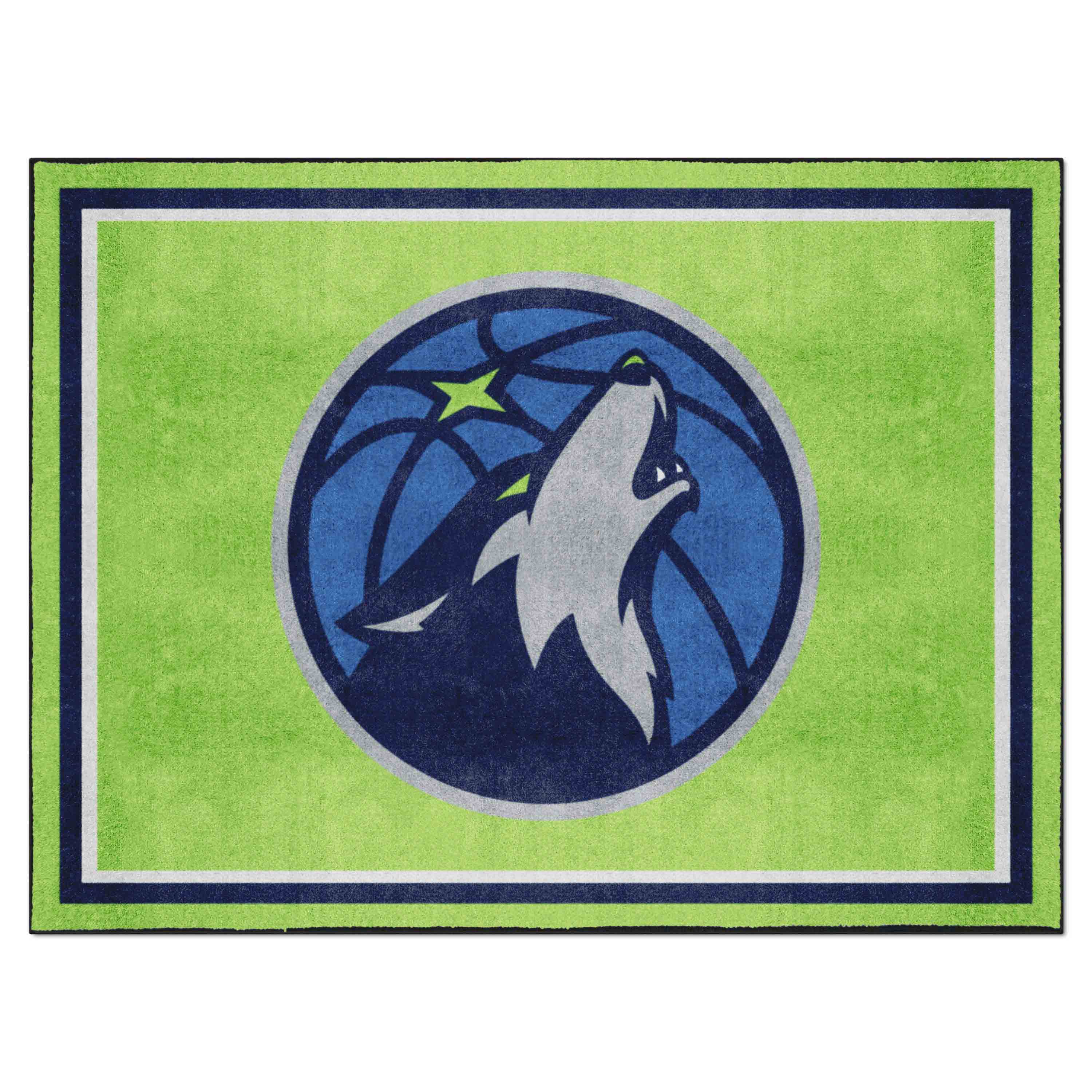 Minnesota Timberwolves 8ft. x 10 ft. Plush Area Rug