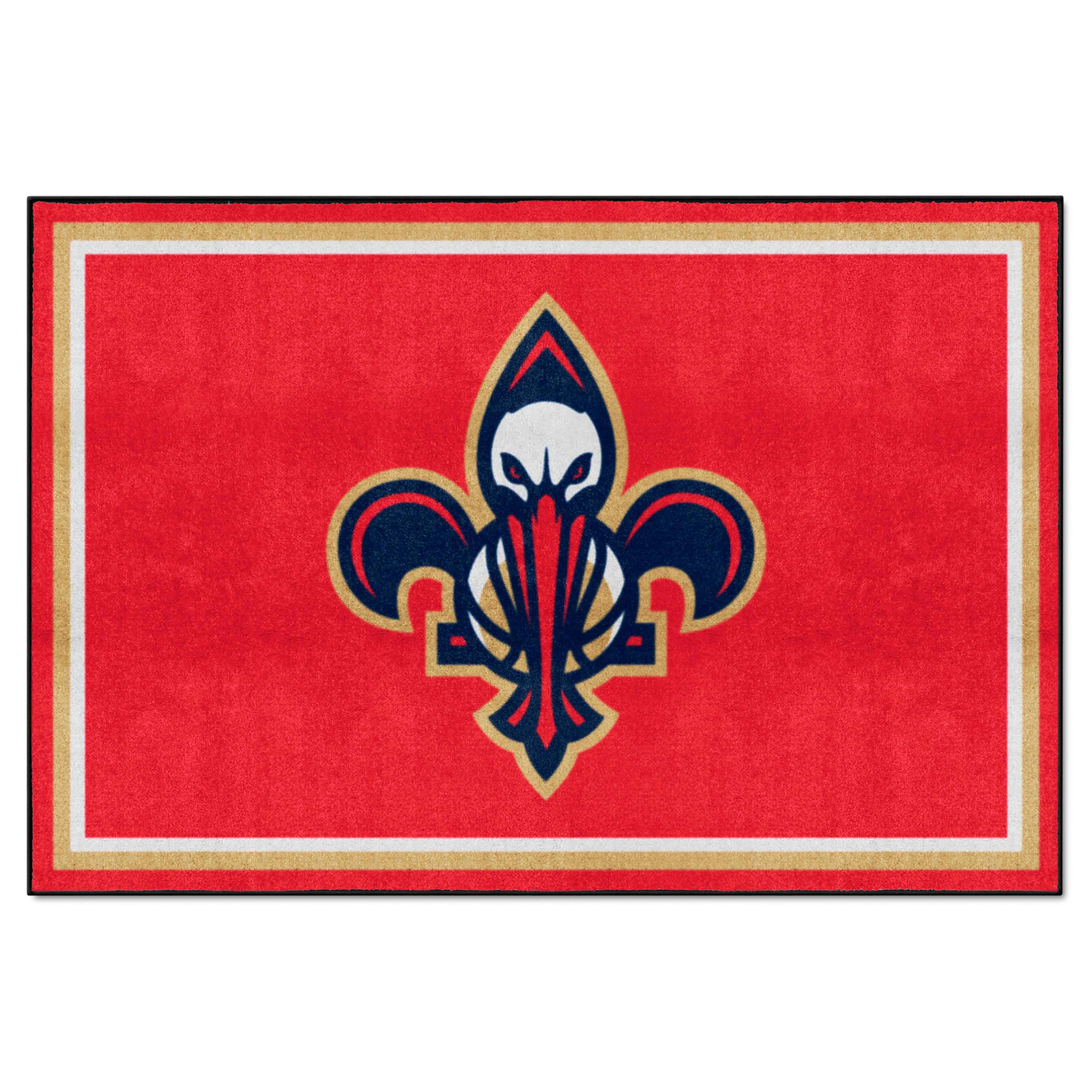 New Orleans Pelicans 5ft. x 8 ft. Plush Area Rug