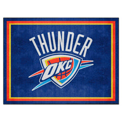 Oklahoma City Thunder 8ft. x 10 ft. Plush Area Rug