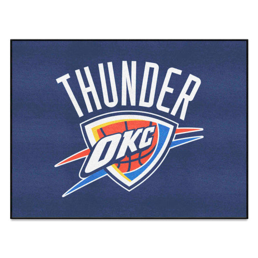 Oklahoma City Thunder All-Star Rug - 34 in. x 42.5 in. - Oklahoma City Thunder