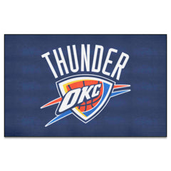 Oklahoma City Thunder Ulti-Mat Rug - 5ft. x 8ft. - Oklahoma City Thunder