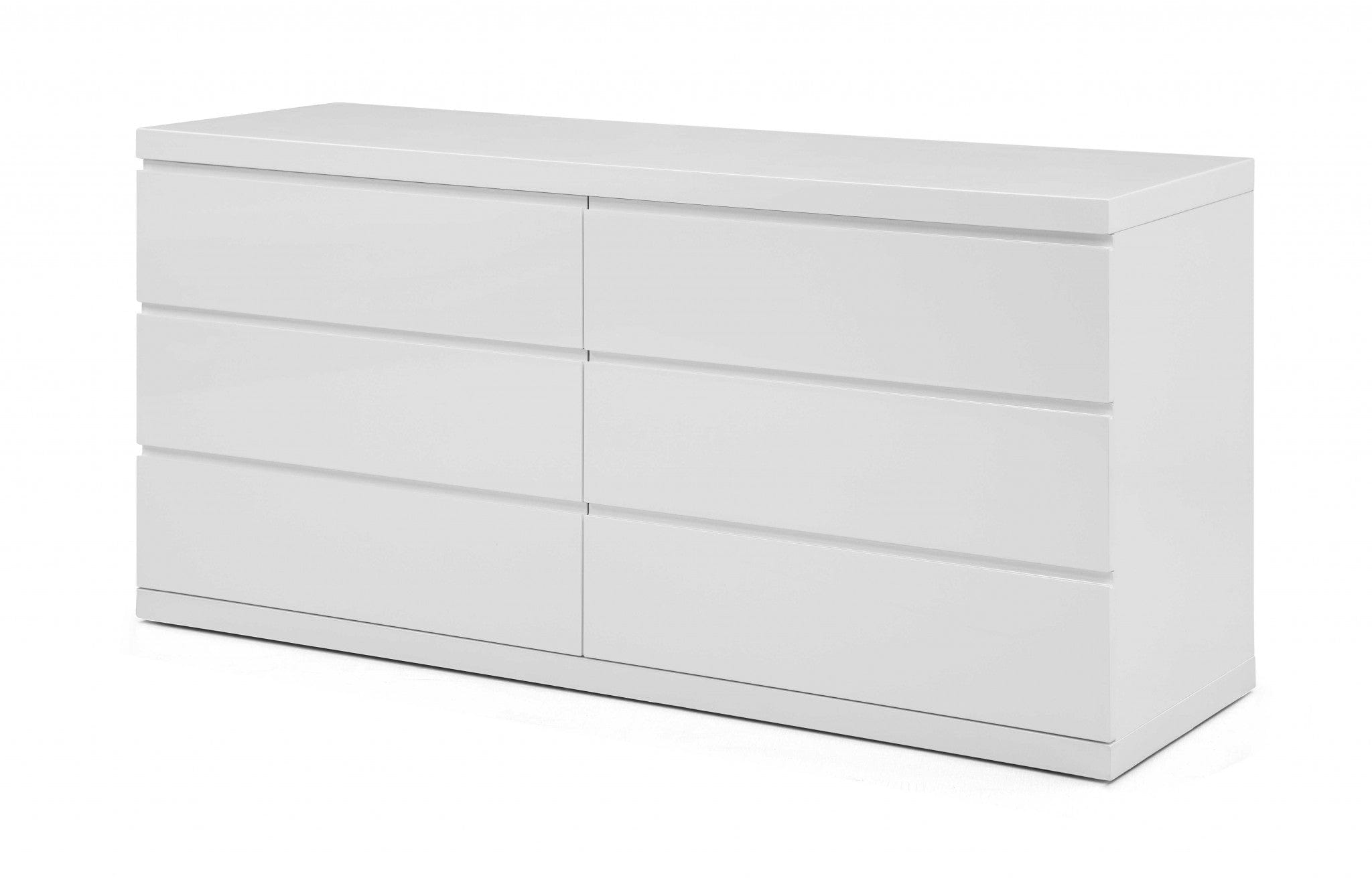 63 X 20 X 30 White Double Dresser - Homeroots