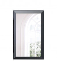 Black Rectangle Accent Mirror