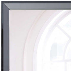 Black Rectangle Accent Mirror