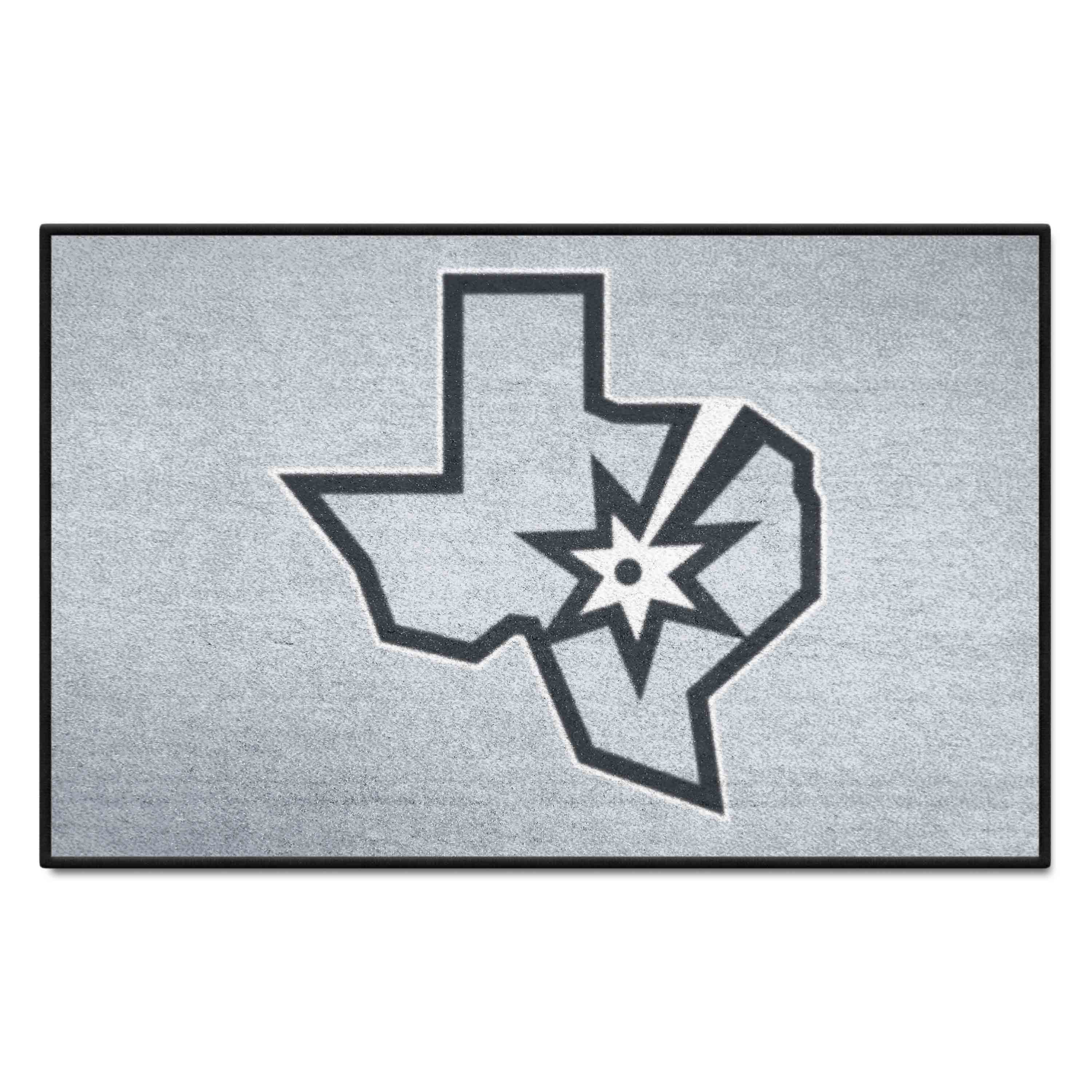 San Antonio Spurs Starter Mat Accent Rug - 19in. x 30in.