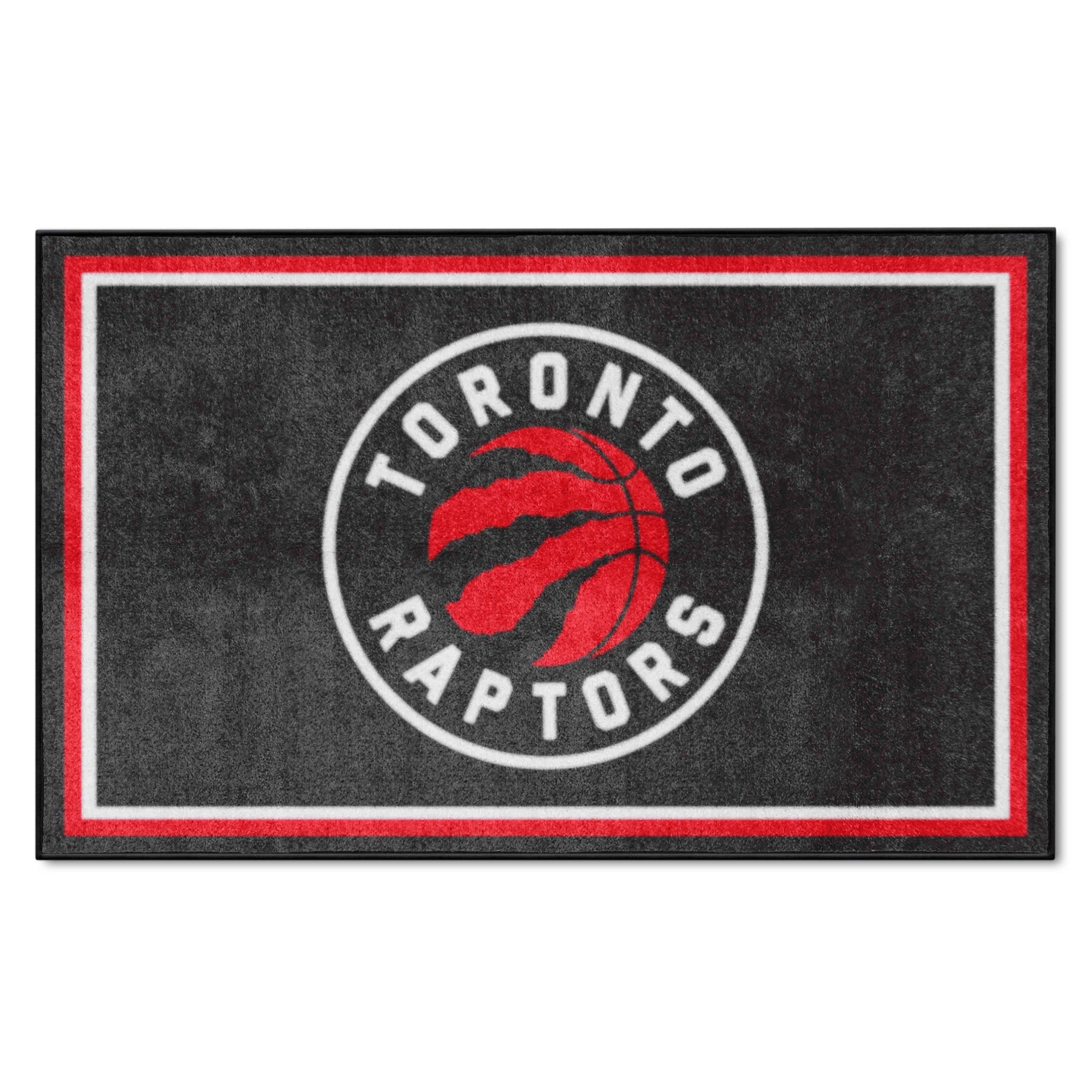 Toronto Raptors 4ft. x 6ft. Plush Area Rug