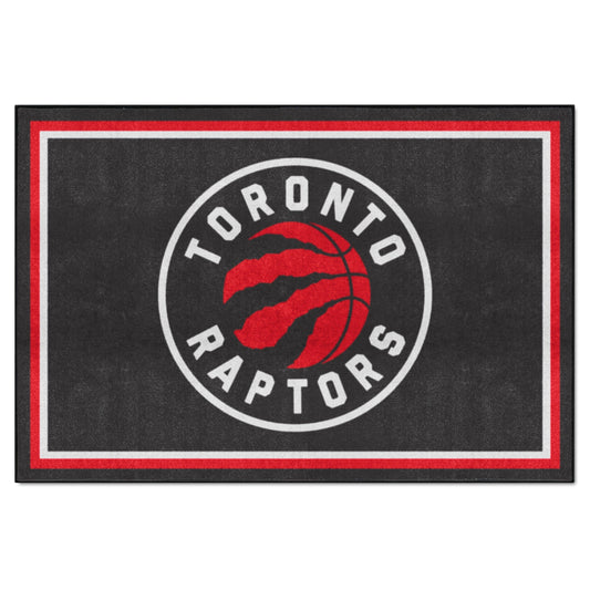 Toronto Raptors 5ft. x 8 ft. Plush Area Rug