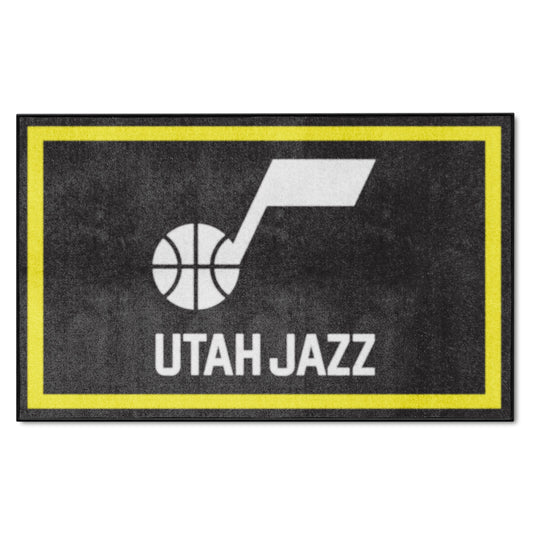 Utah Jazz 4ft. x 6ft. Plush Area Rug