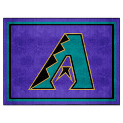 Arizona Diamondbacks 8ft. x 10 ft. Plush Area Rug - Retro Collection