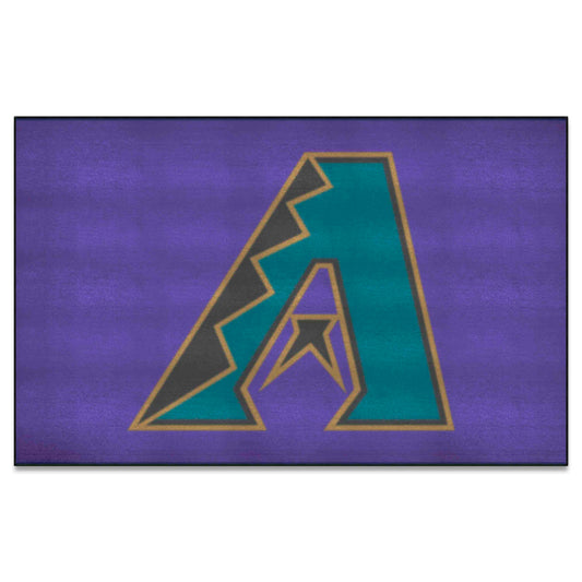 Arizona Diamondbacks Ulti-Mat Rug - 5ft. x 8ft. - Retro Collection