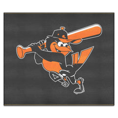 Baltimore Orioles Tailgater Rug - 5ft. x 6ft. - Retro Collection - Baltimore Orioles