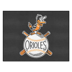 Baltimore Orioles All-Star Rug - 34 in. x 42.5 in. - Retro Collection - Baltimore Orioles