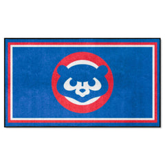 Chicago Cubs 3ft. x 5ft. Plush Area Rug - Retro Collection - Chicago Cubs