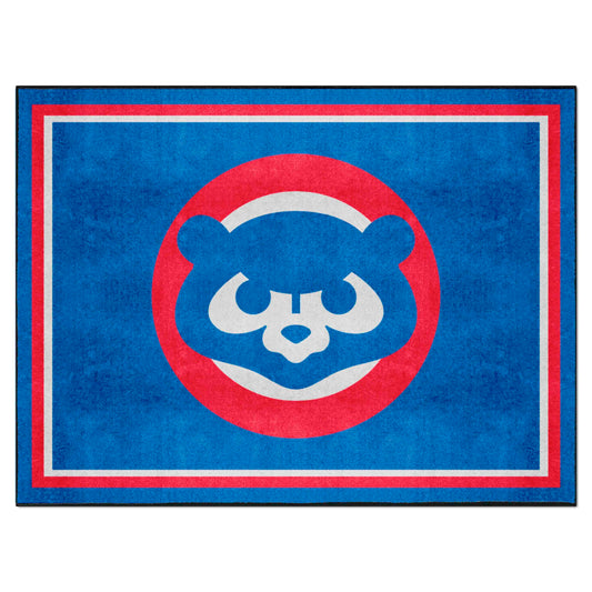 Chicago Cubs 8ft. x 10 ft. Plush Area Rug - Retro Collection - Chicago Cubs