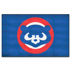 Chicago Cubs Ulti-Mat Rug - 5ft. x 8ft. - Retro Collection - Chicago Cubs