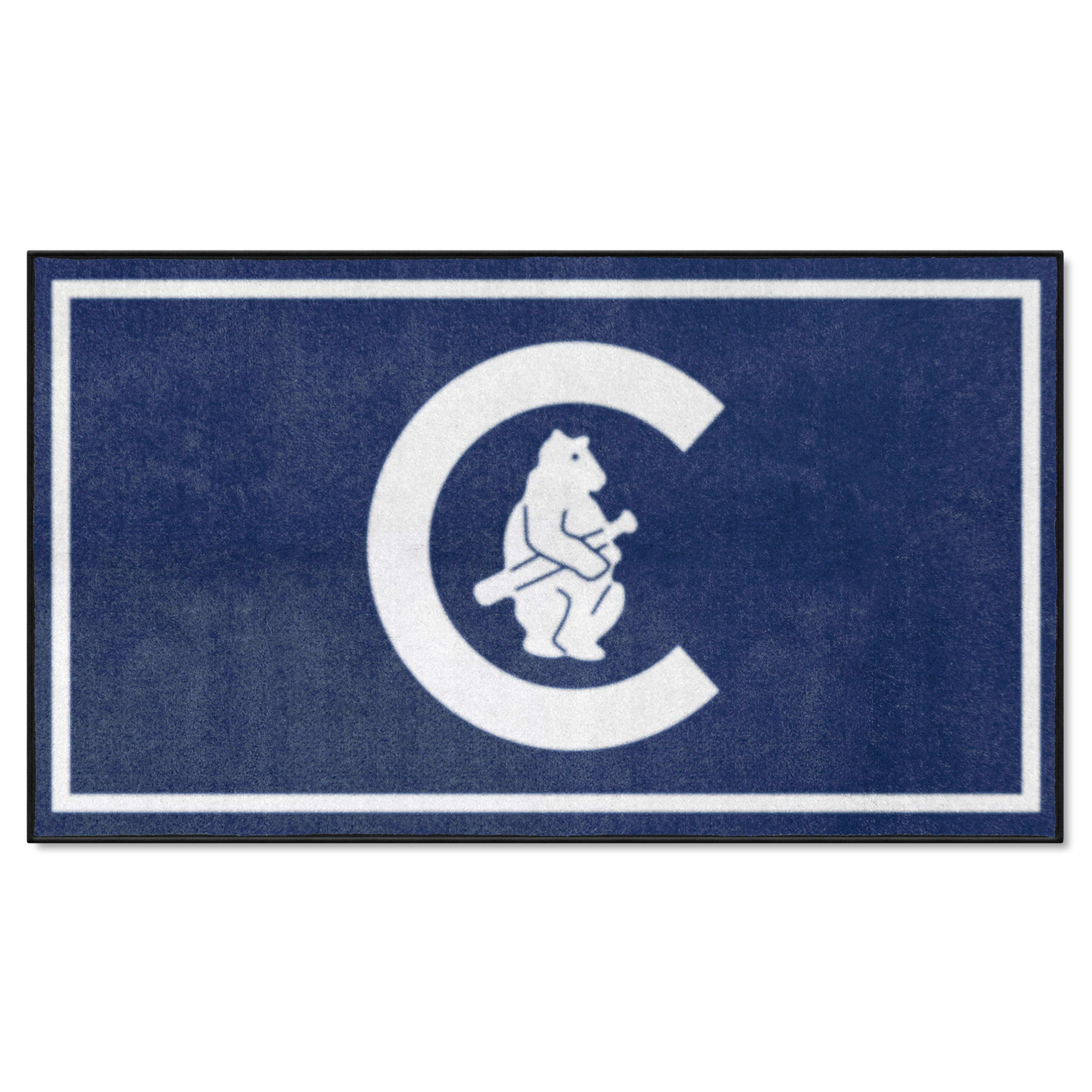 Chicago Cubs 3ft. x 5ft. Plush Area Rug - Retro Collection - Chicago Cubs