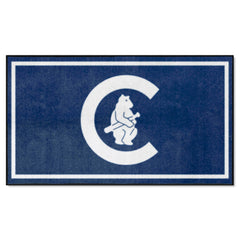 Chicago Cubs 3ft. x 5ft. Plush Area Rug - Retro Collection - Chicago Cubs