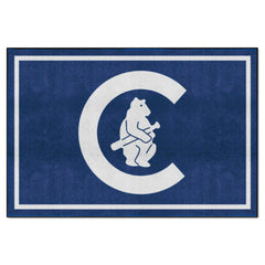 Chicago Cubs 5ft. x 8 ft. Plush Area Rug - Retro Collection - Chicago Cubs