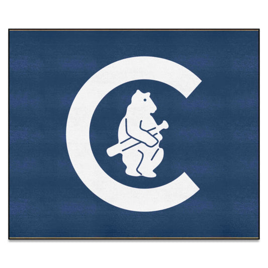 Chicago Cubs Tailgater Rug - 5ft. x 6ft. - Retro Collection - Chicago Cubs