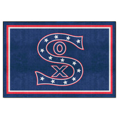 Chicago White Sox 5ft. x 8 ft. Plush Area Rug - Retro Collection - Chicago White Sox