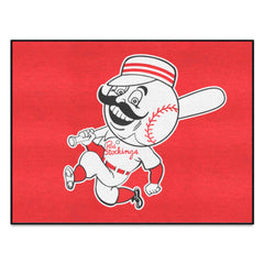 Cincinnati Reds All-Star Rug - 34 in. x 42.5 in. - Retro Collection - Cincinnati Reds