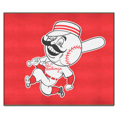 Cincinnati Reds Tailgater Rug - 5ft. x 6ft. - Retro Collection