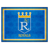 Kansas City Royals 8ft. x 10 ft. Plush Area Rug - Retro Collection