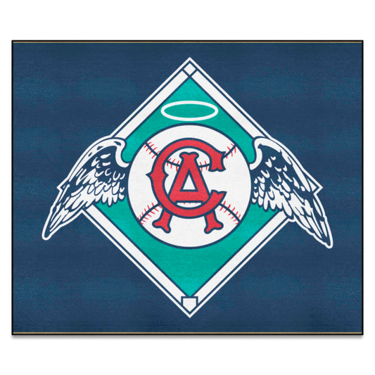 Anaheim Angels Tailgater Rug - 5ft. x 6ft. - Retro Collection