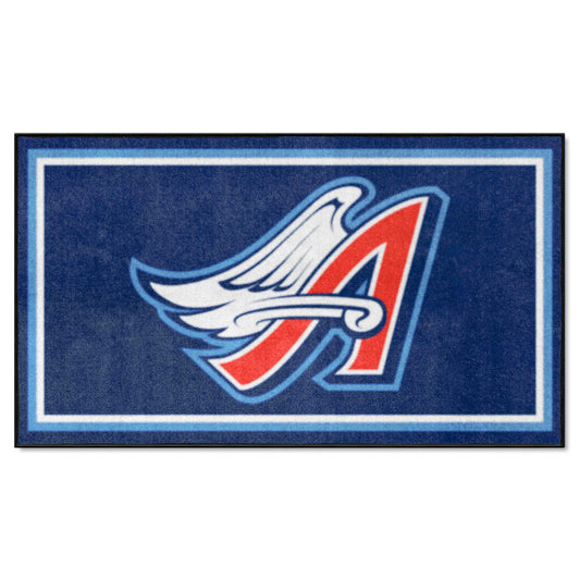 Anaheim Angels 3ft. x 5ft. Plush Area Rug - Retro Collection