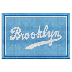 Brooklyn Dodgers 5ft. x 8 ft. Plush Area Rug - Retro Collection