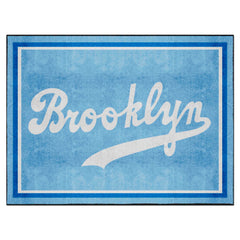 Brooklyn Dodgers 8ft. x 10 ft. Plush Area Rug - Retro Collection