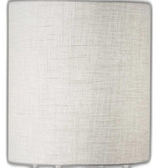 63" Column Floor Lamp With White Drum Shade - Homeroots