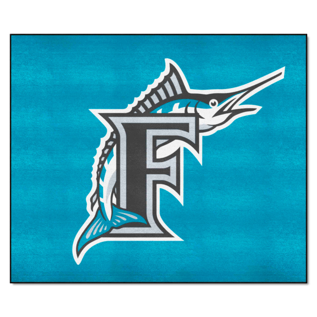 Florida Marlins Tailgater Rug - 5ft. x 6ft. - Retro Collection