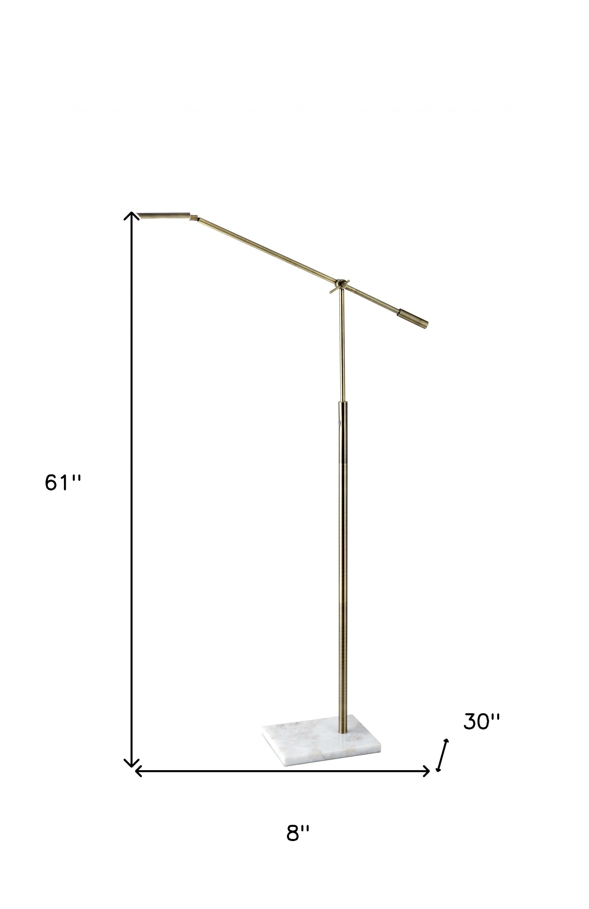 61" Task Floor Lamp