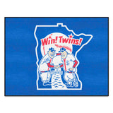 Minnesota Twins All-Star Rug - 34 in. x 42.5 in. - Retro Collection - Minnesota Twins