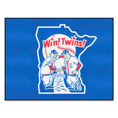 Minnesota Twins All-Star Rug - 34 in. x 42.5 in. - Retro Collection - Minnesota Twins